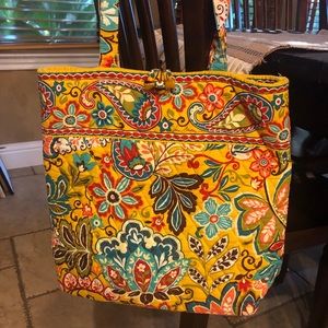 Beautiful Floral Vera Bradley Tote